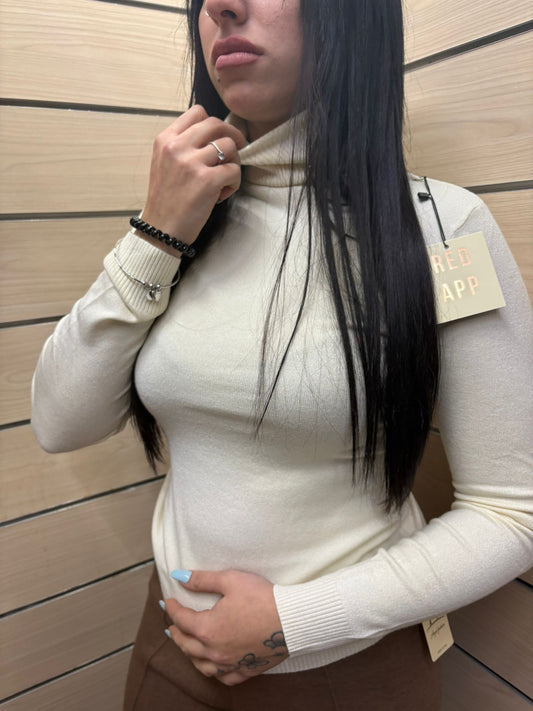 Lupetto Lana Collo alto