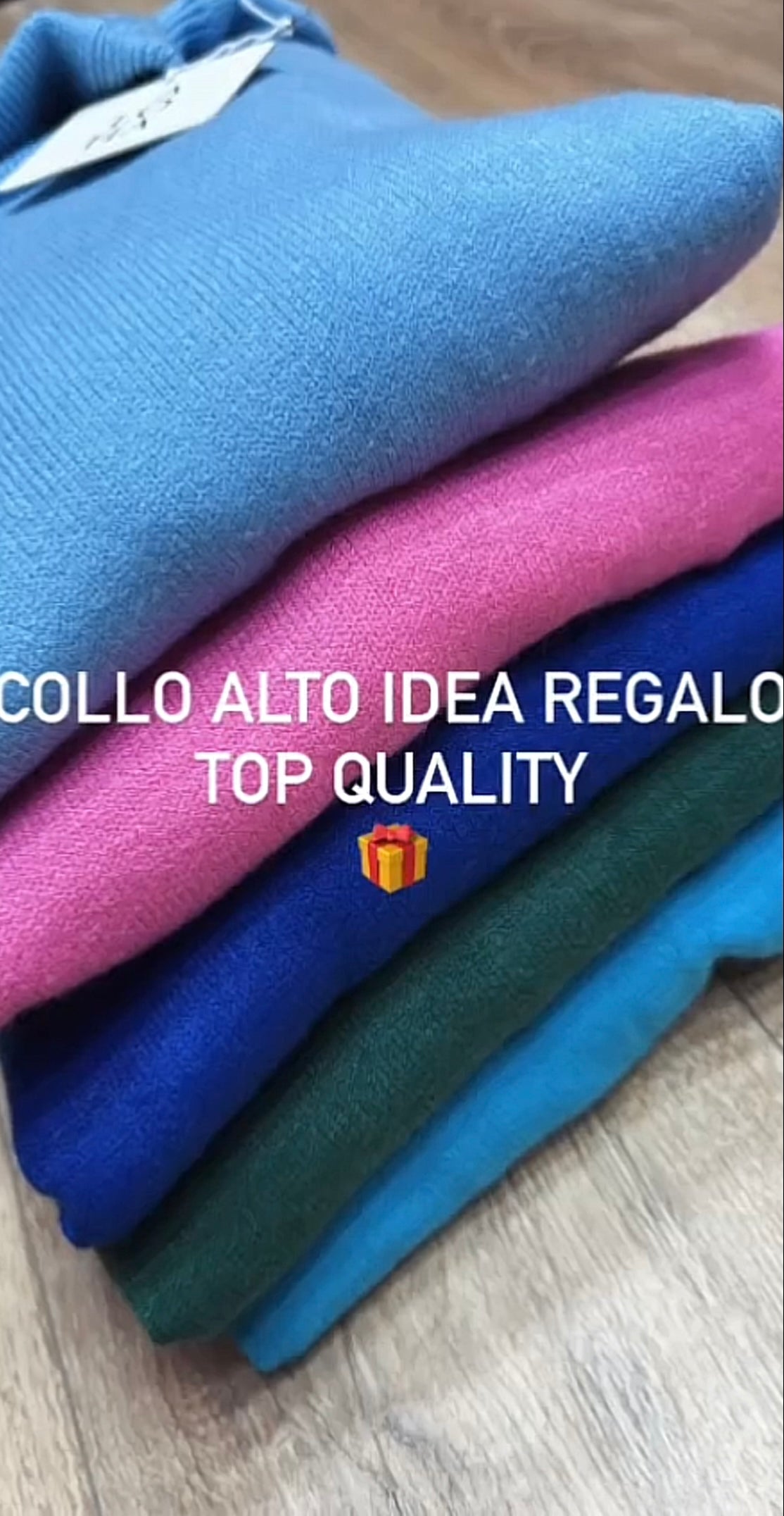 Lupetto Lana Collo alto