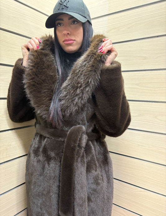 Cappotto Chic Visone