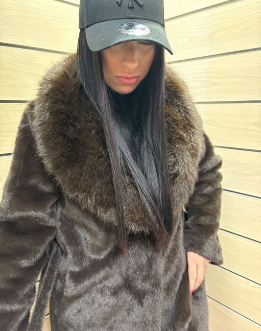 Cappotto Chic Visone